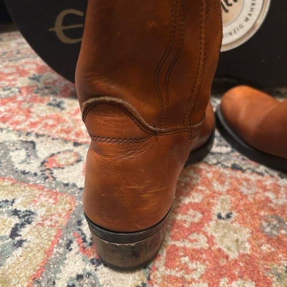 Landis Tan Leather Campus Boots main image 8